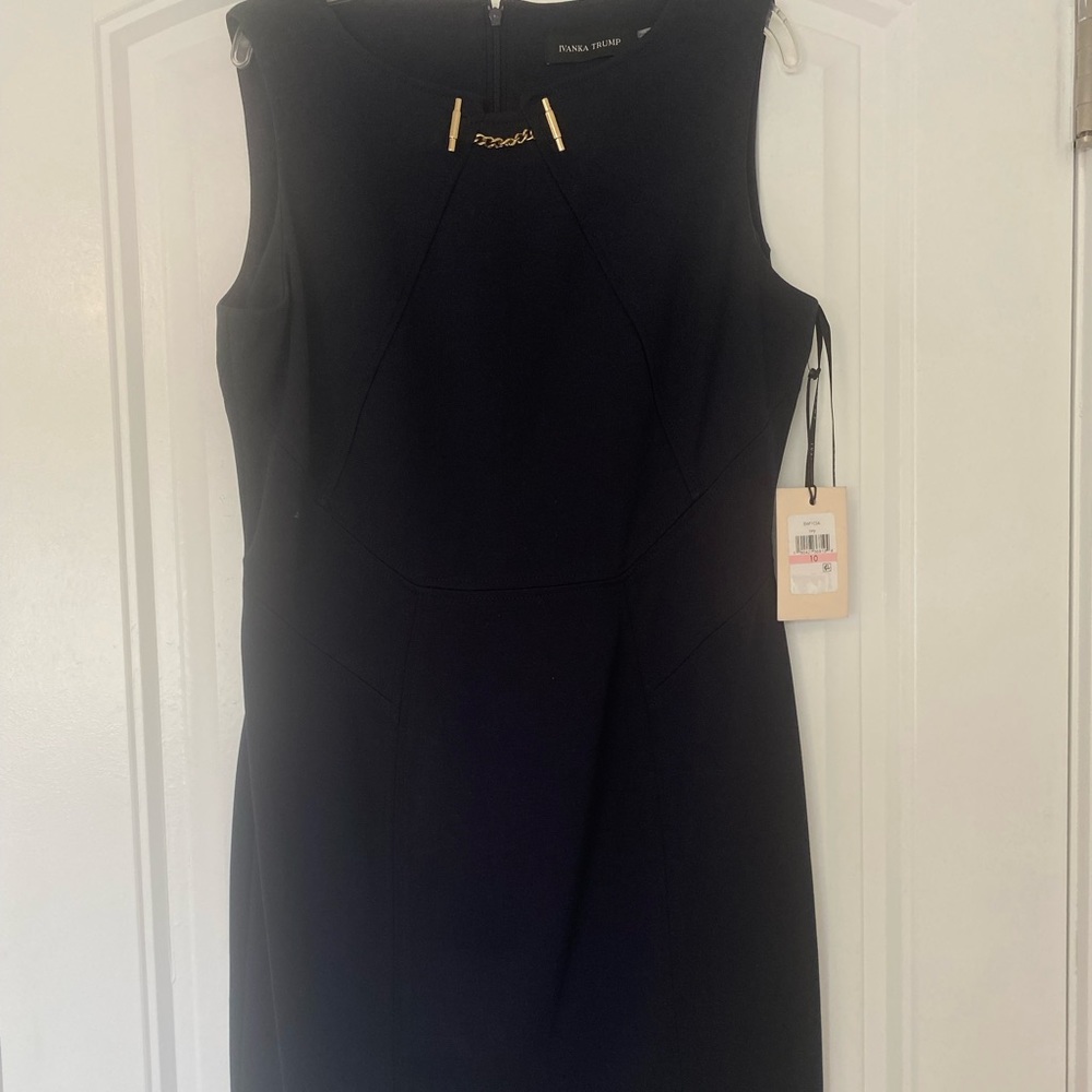 Ivanka Trump black dress